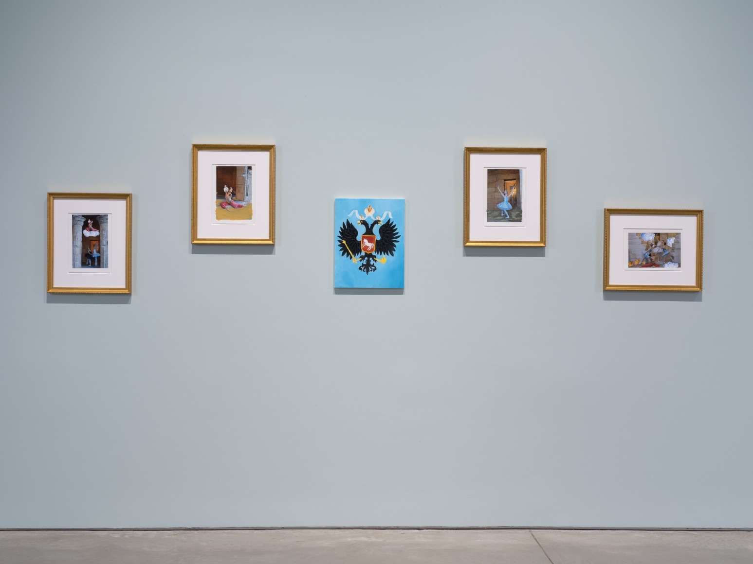 Installation view: Karen Kilimnik, 303 Gallery, New York, 2019. Photo: John Berens