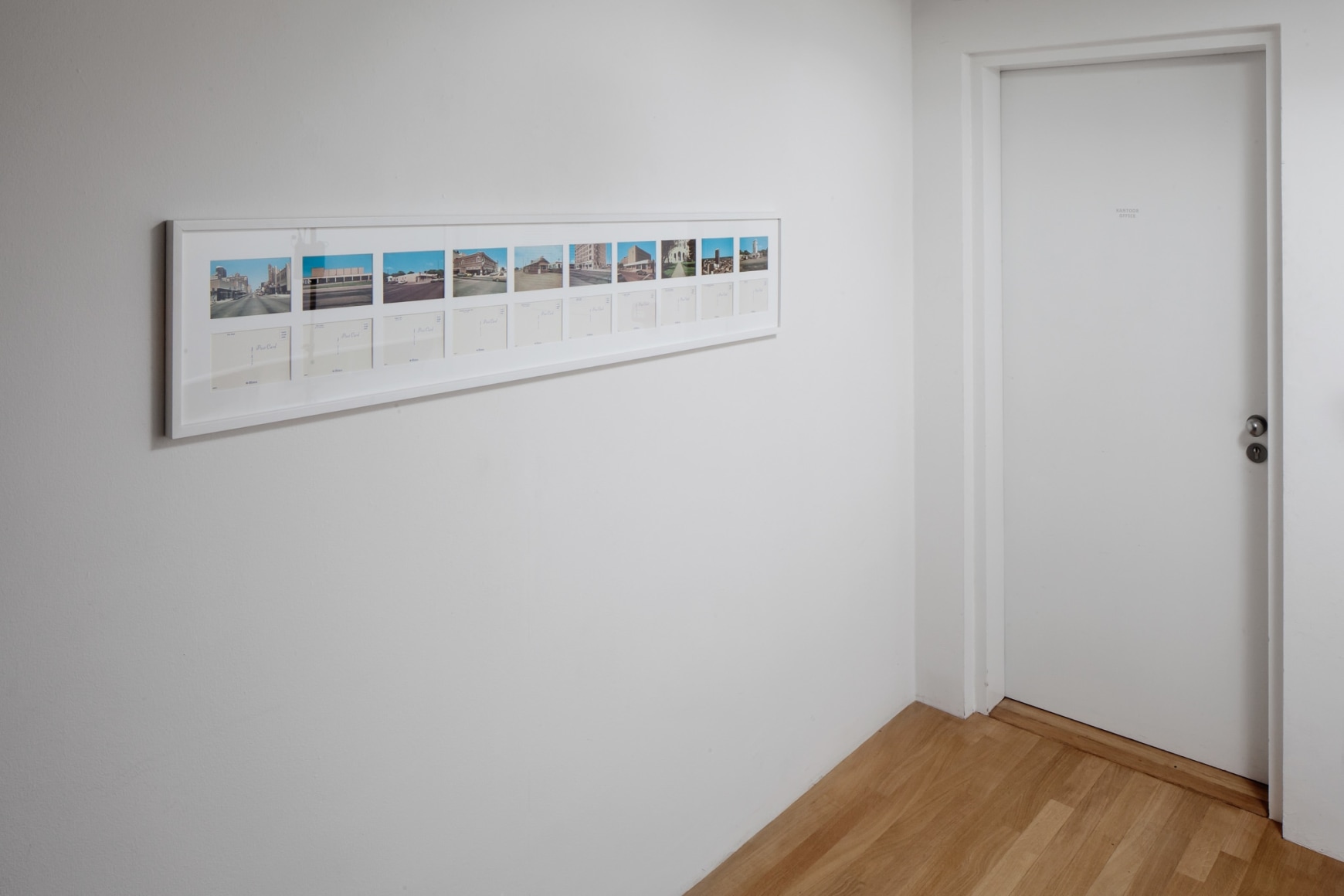 Installation view: Stephen Shore: Retrospective, Huis Marseille, 2016