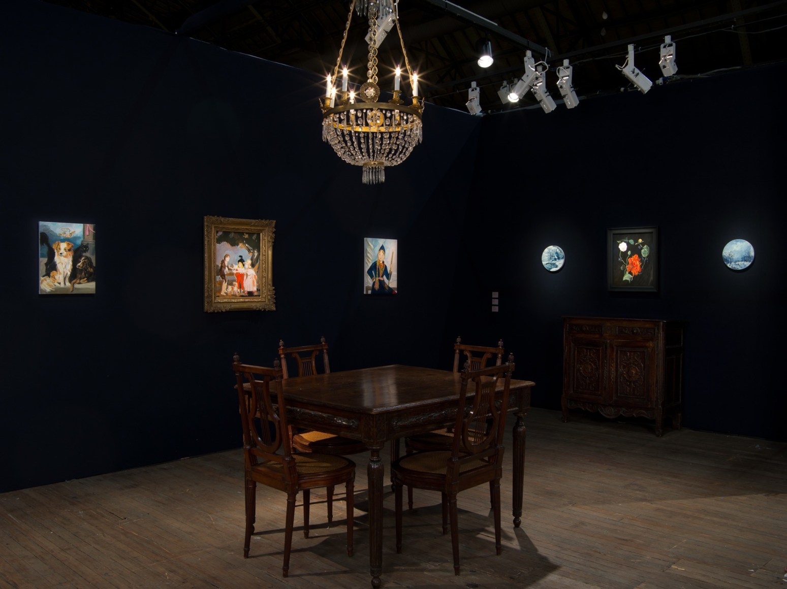 Karen Kilimnik, Installation view: ADAA: The Art Show. 2013
