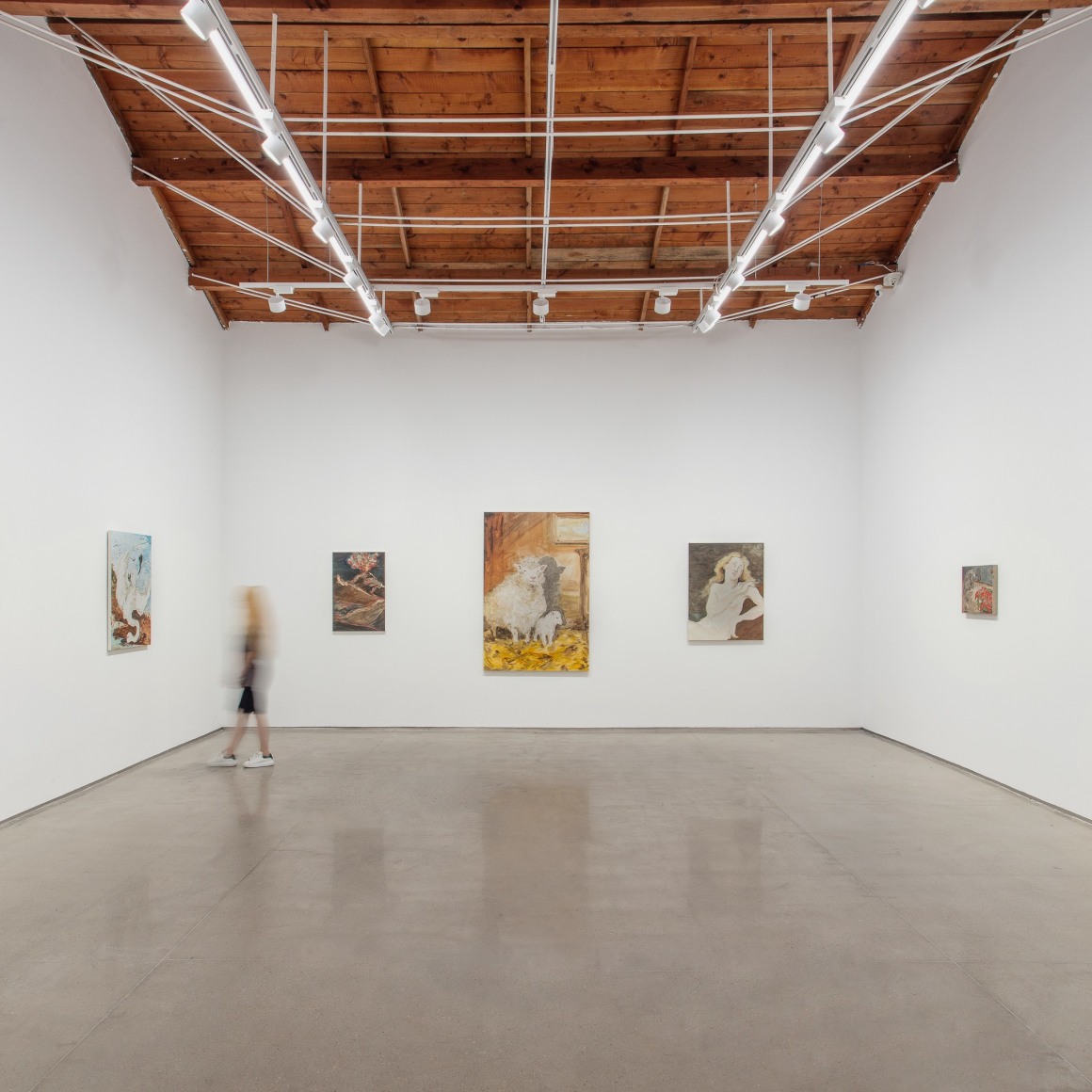 Installation view: Tanya Merrill, Pond Society Shanghai, China, 2021., Courtesy Pond Society. Image: JJYPHOTO
