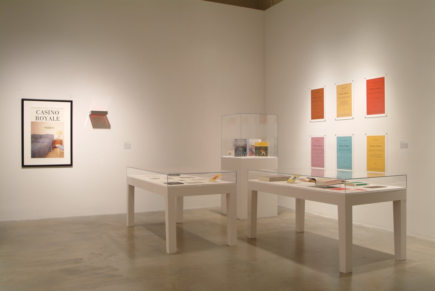 Rodney Graham, A Little Thought: Installation view: ICA, Philadelphia, 2005