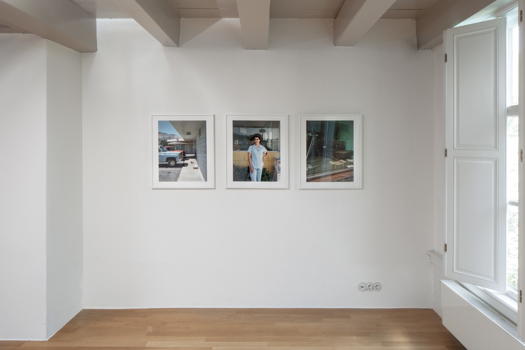 Installation view: Stephen Shore: Retrospective, Huis Marseille, 2016