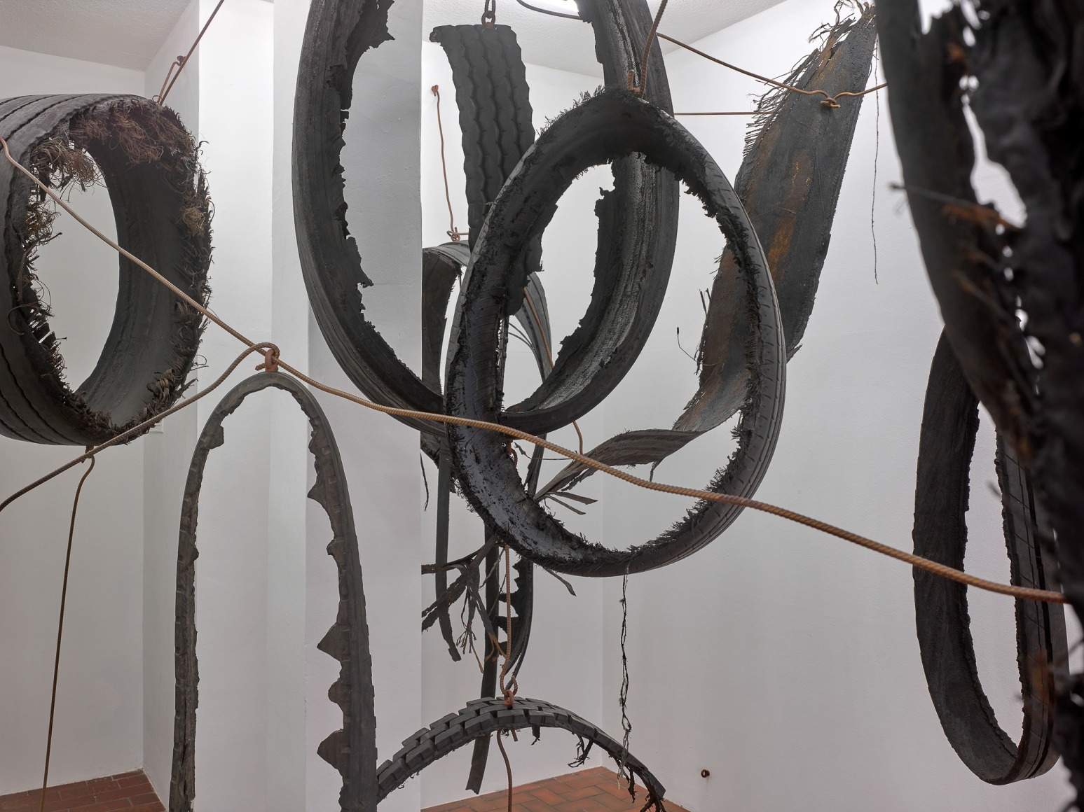 Installation view: Mike Nelson, A52, CAPRI, D&uuml;sseldorf, 2017