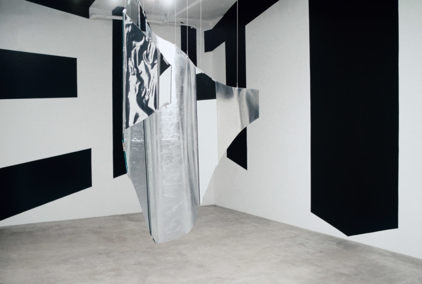 Liz Larner, Untitled, 1991; Reflector, 1991