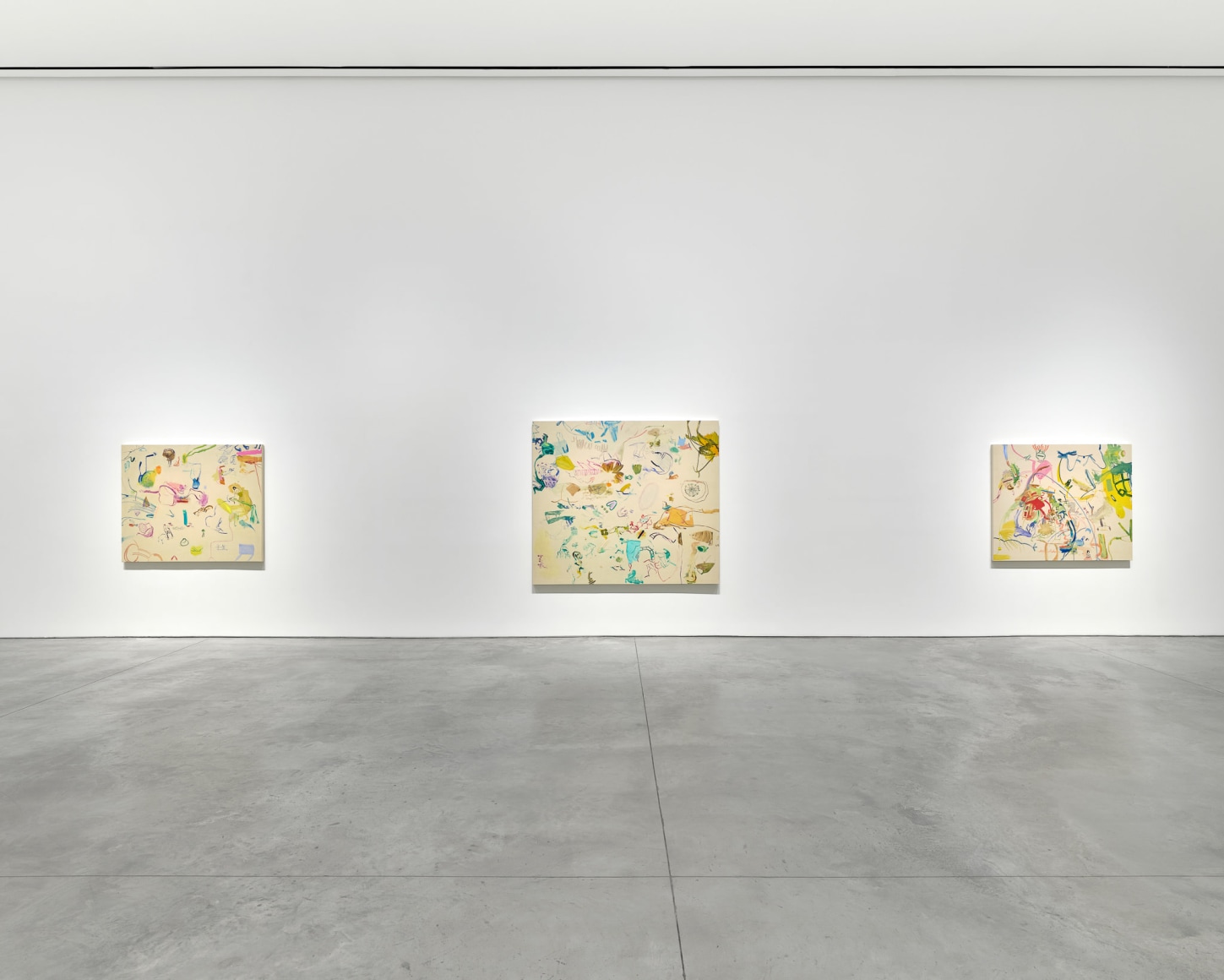 Installation view:&nbsp;Sue Williams, Unspeakable,&nbsp;303 Gallery, New York, 2024. Photo: Justin Craun