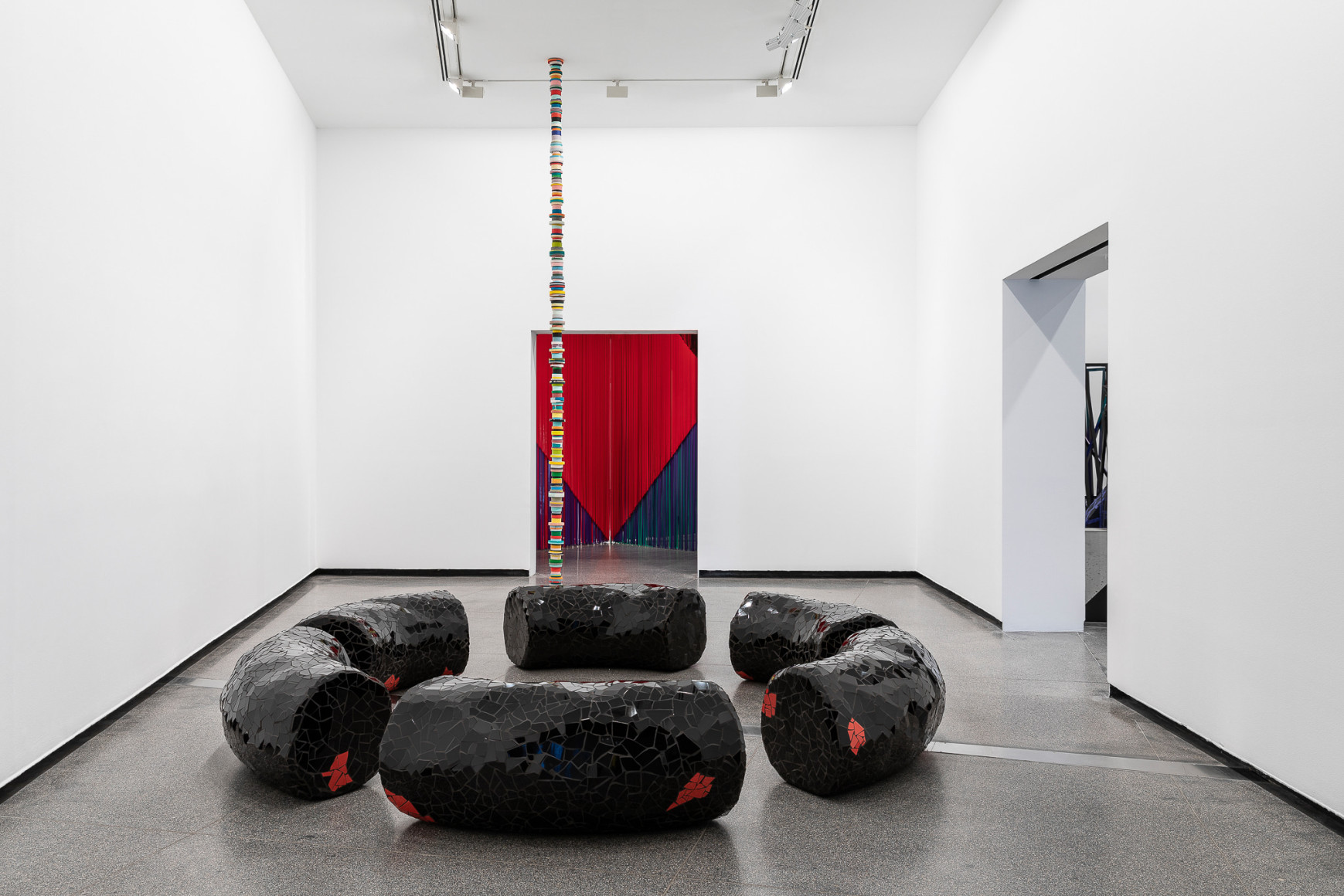 Eva Rothschild, Installation view: Kosmos, Australian Centre For Contemporary Art, Melbourne, 2018