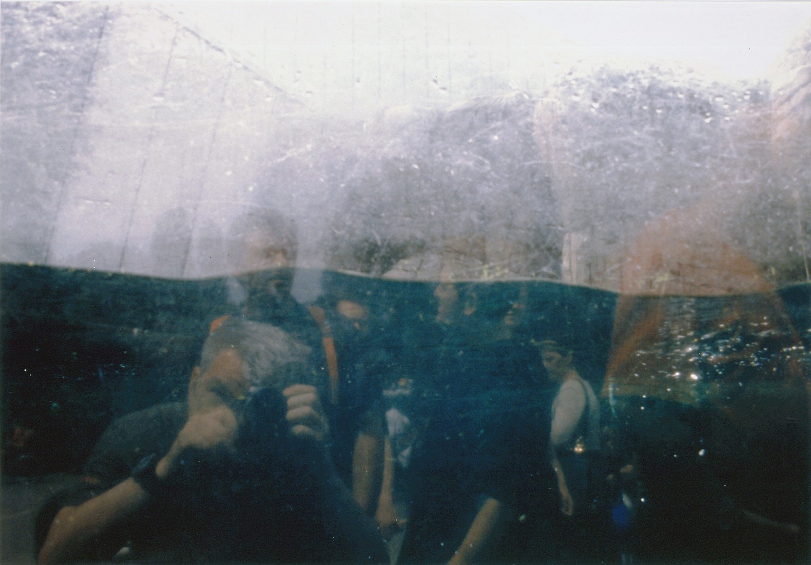 Dan Graham, Self-Portrait at the Penguin Display, Antwerp Zoo