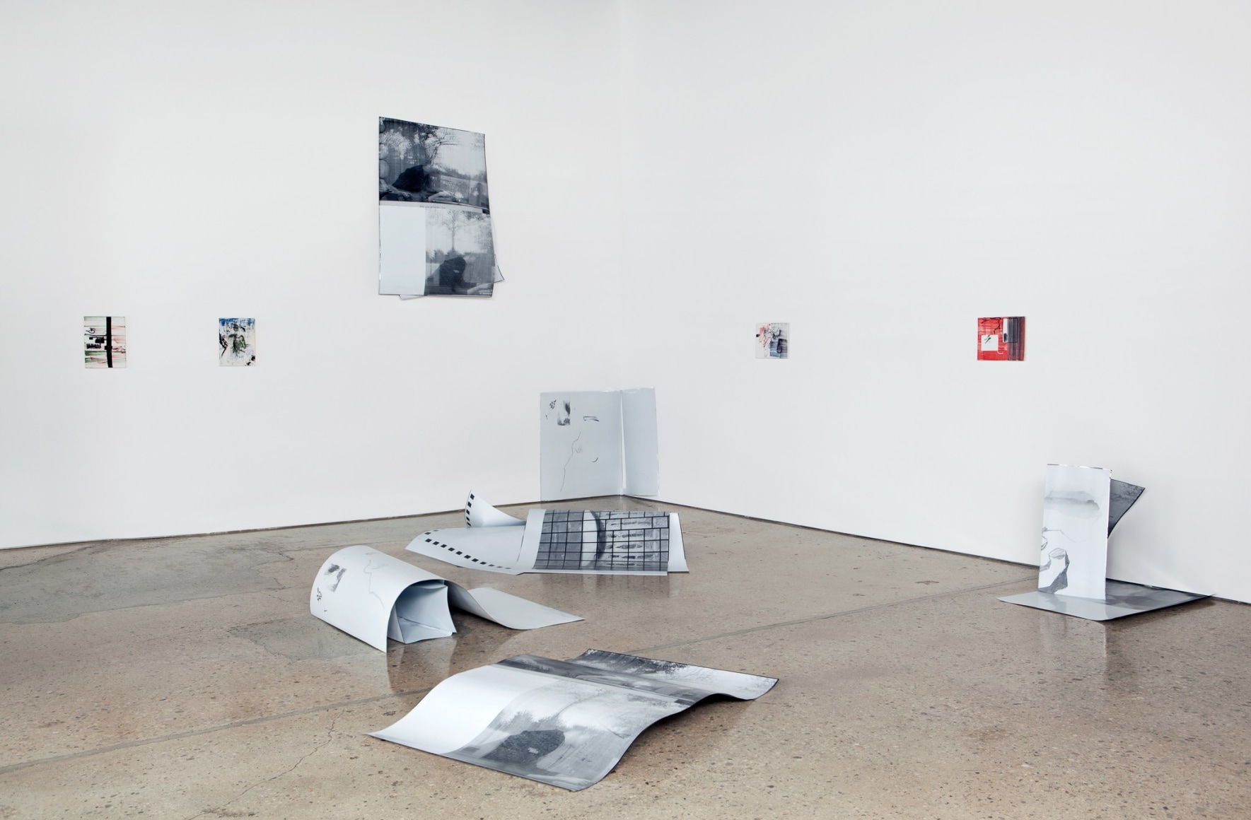 Nick Mauss, The desire for the possibility of new images. Installation at 303 Gallery, 2012