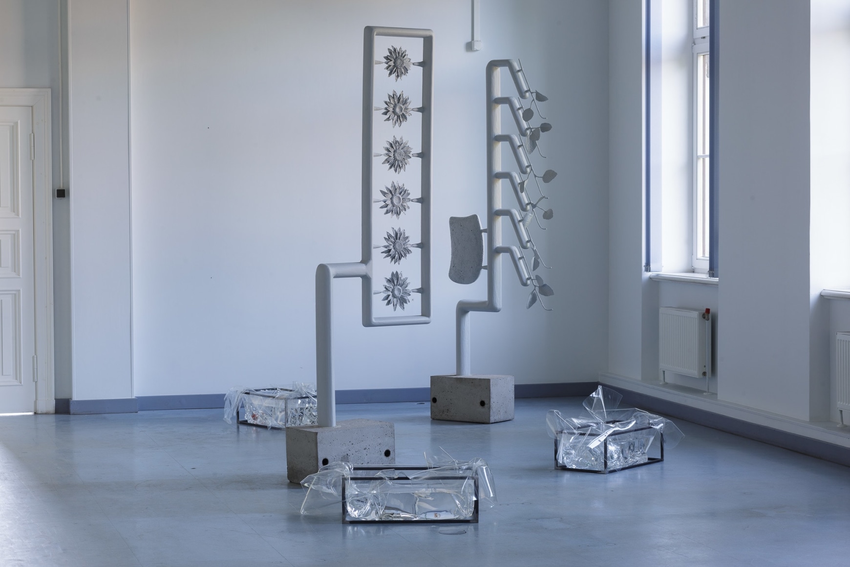 Marina Pinsky, Stem Assembly Kit, Sunflower Assembly Kit, Orchid, Lily, Sunflower, 2015