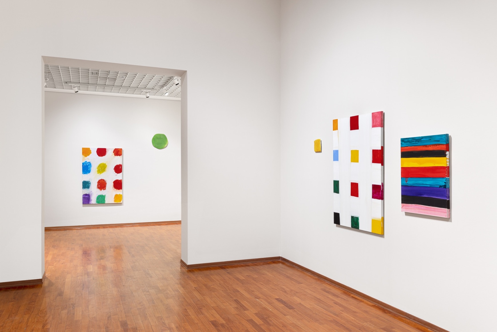 Installation view: "Mary Heilmann," GAM, Torino, 2024. Photo: Nicola Morittu