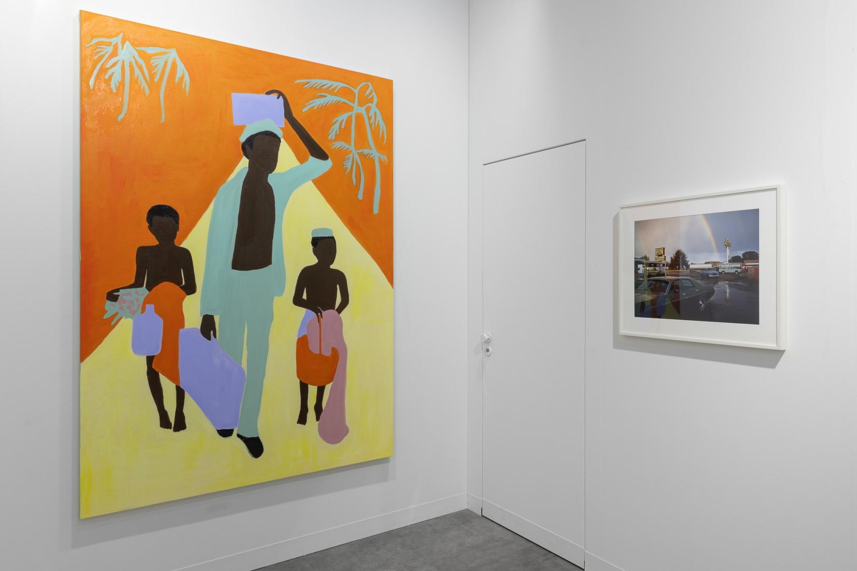 Installation view: Paris+ Par Art Basel, 2023,&nbsp;Grand Palais &Eacute;ph&eacute;m&egrave;re,&nbsp;303 Gallery, Booth A14.