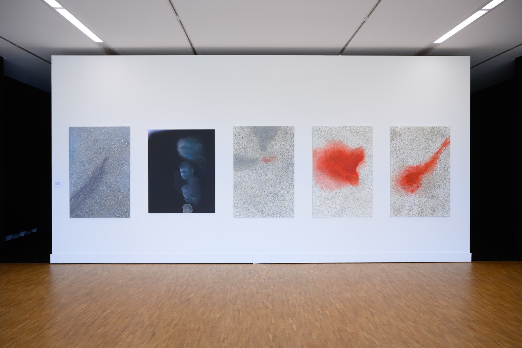 Installation view: Tala Madani, Death Fan, KM21, The Hague, Netherlands, photographer: Peter Cox