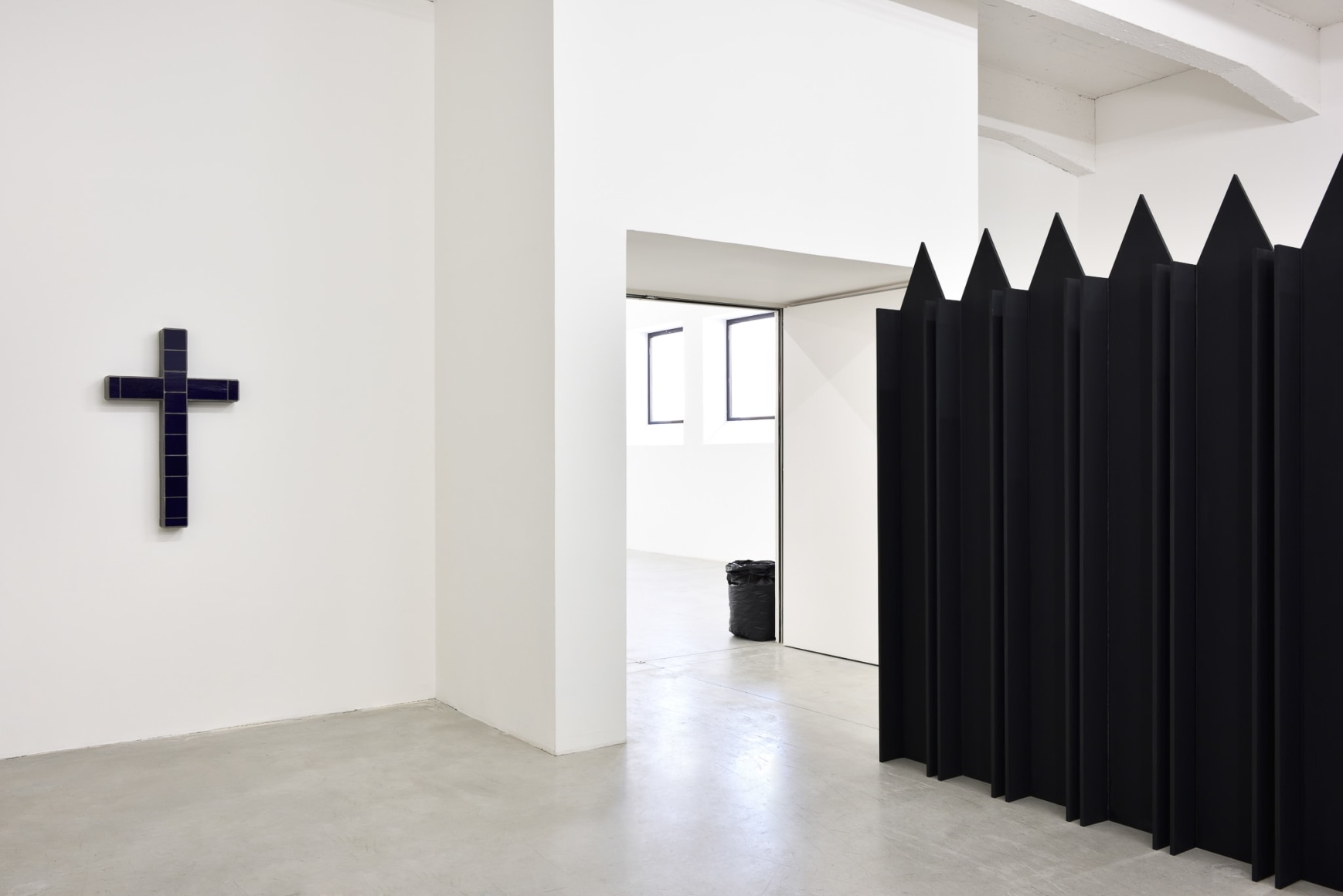 Valentin Carron Installation view: Zéro Virgule Nul, Le Consortium, Dijon, 2020