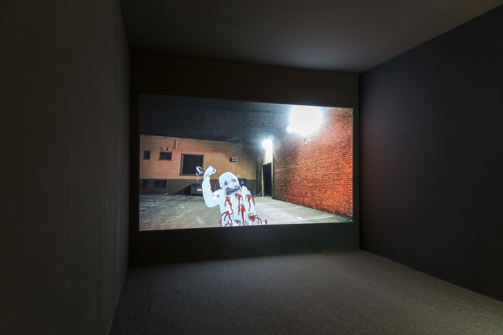 Tala Madani, Installation view: Taipei Biennial 2014 - The Great Acceleration: Art in the Anthropocene, 2014