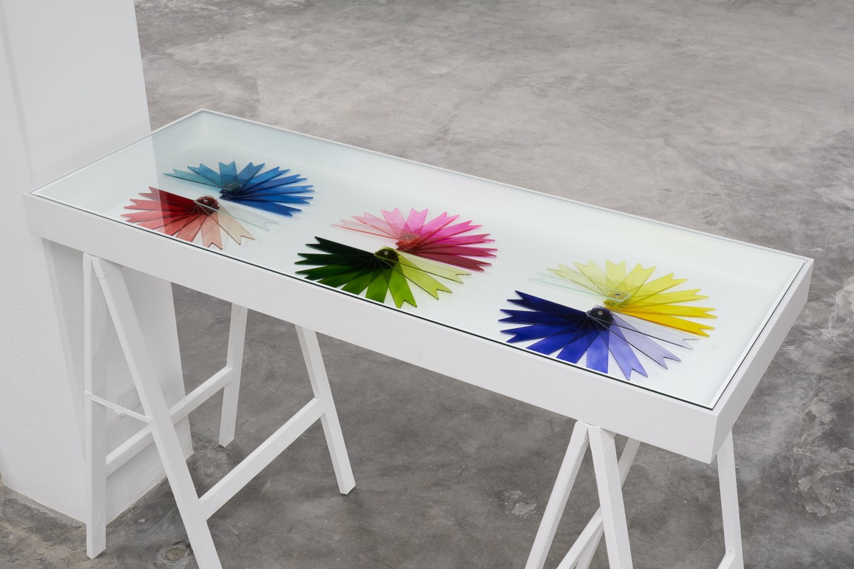 Marina Pinsky, Installation view:
Undertow,
Simian, Copenhagen, 2021. Photo: GRAYSC
