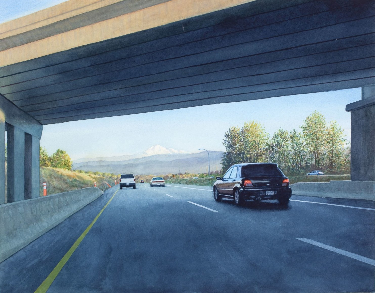 Tim Gardner, Untitled (Mt. Baker from Abbotsford), 2009