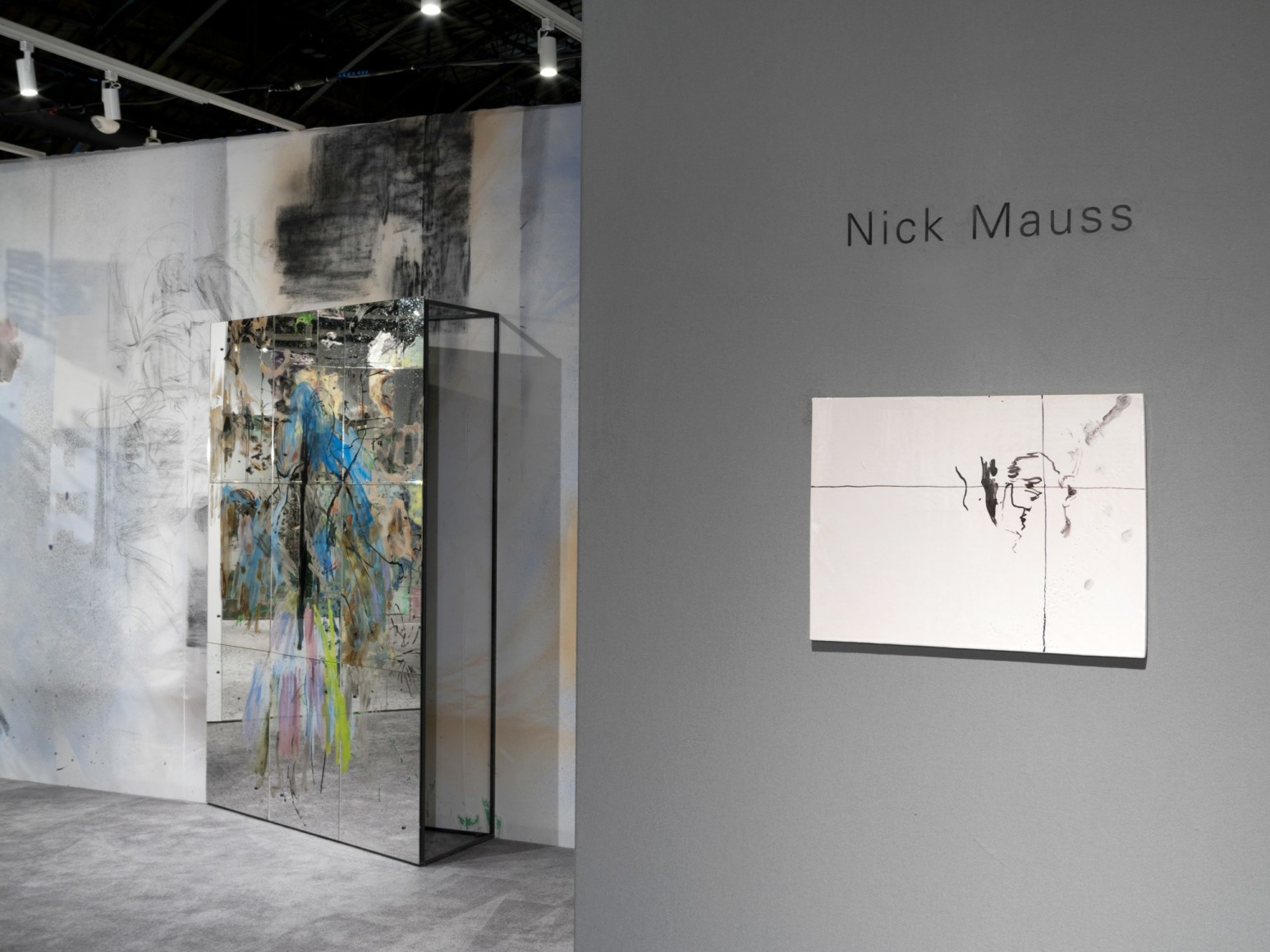 Installation view Nick Mauss