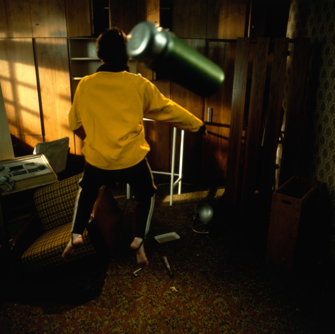 Jane & Louise Wilson, Stasi City (Floating Figure with flask), 1997