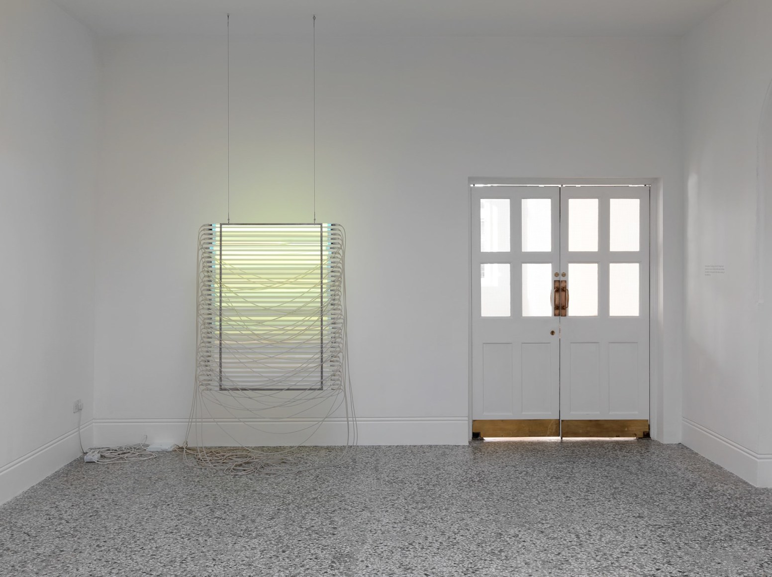 Nina Canell, Installation view: Near Here, Camden Arts Centre, London, 2014