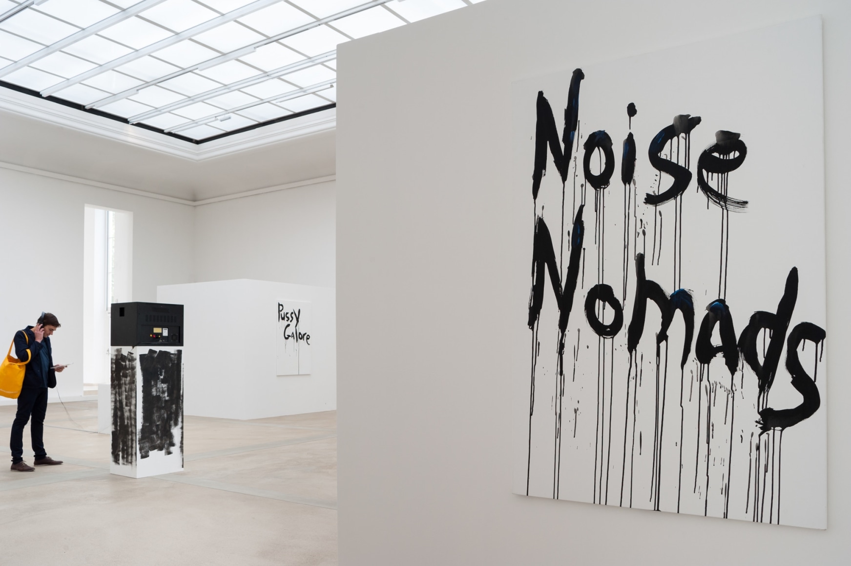 Kim Gordon, Installation view: ordinary freaks &ndash; The Principle of Coolness in Pop Culture, Theatre and Museum K&uuml;nstlerhaus, Halle f&uuml;r Kunst &amp; Medien, 2014