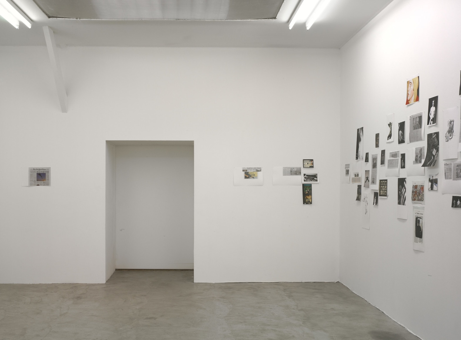 Collier Schorr Installation view:&nbsp;There I Was