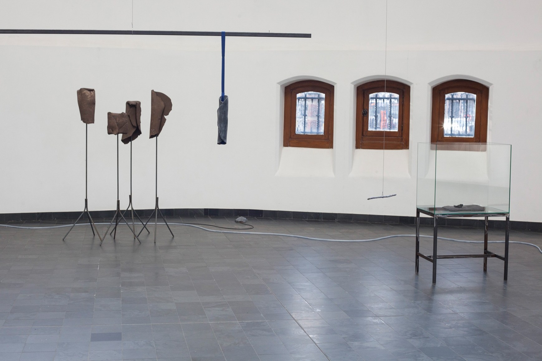Installation view: Katinka Bock, Nebenwege, Kiosk, Gent, 2014