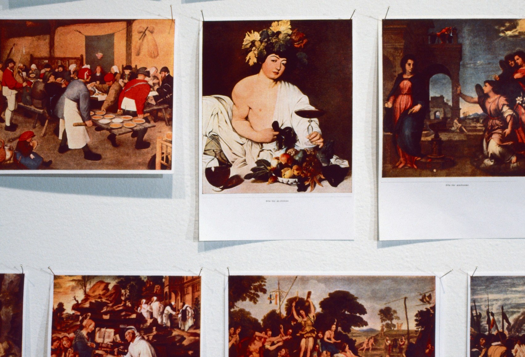 Hans-Peter Feldmann, 120 laser copies (Old Masters) (detail)