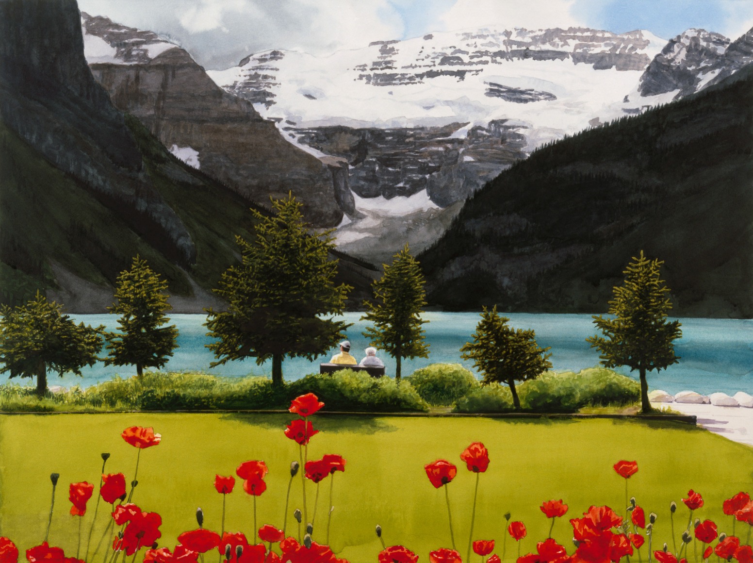 Tim Gardner, Untitled (Lake Louise), 2001