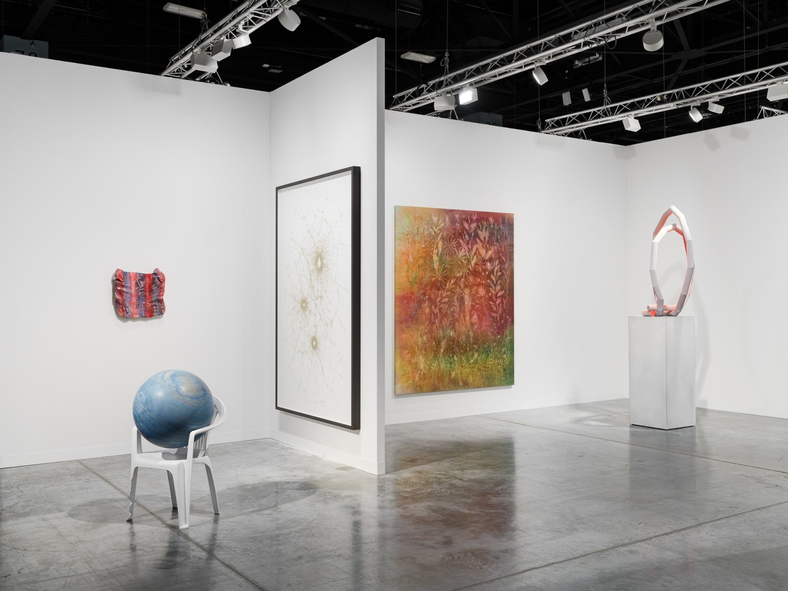 Installation view: Art Basel Miami Beach, 2023, Miami Beach Convention Center, 303 Gallery, Booth B38. Photo: Dan Bradica