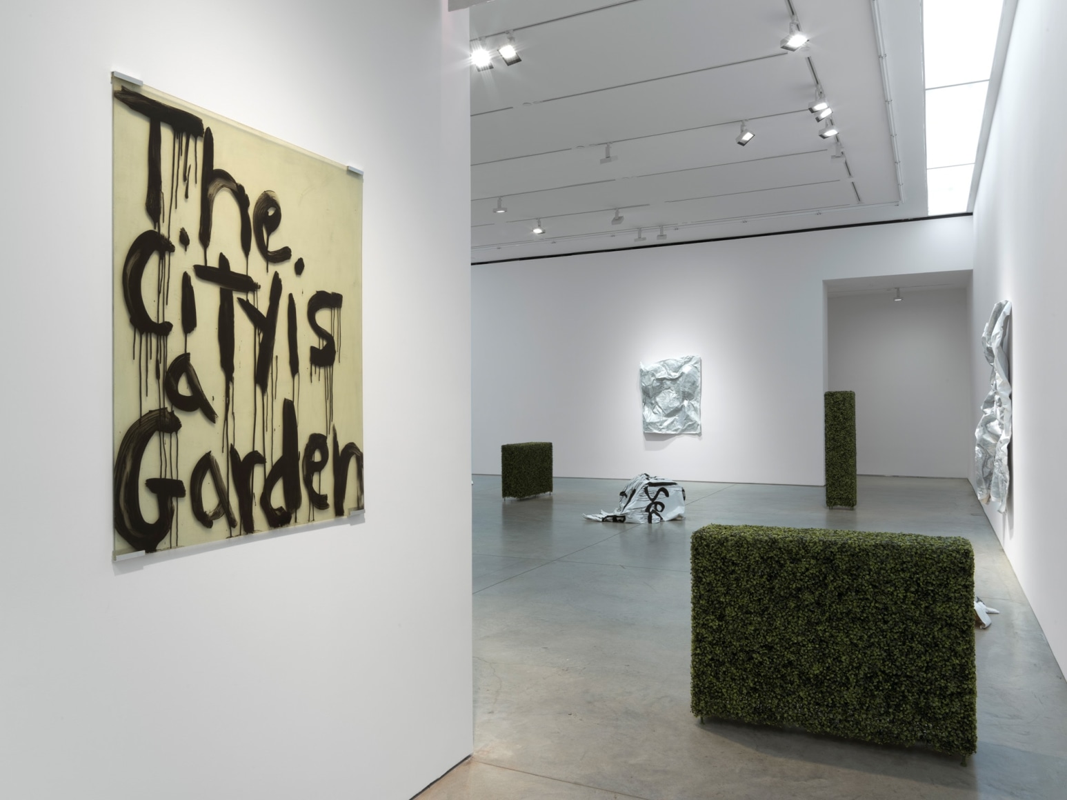 Kim Gordon Design Office: The City Is A Garden, Installation at 303 Gallery, New York, 2015