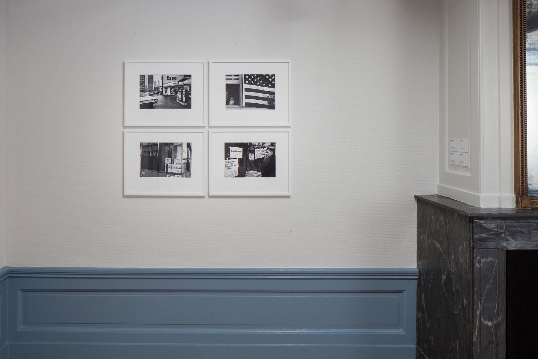 Installation view: Stephen Shore: Retrospective, Huis Marseille, 2016