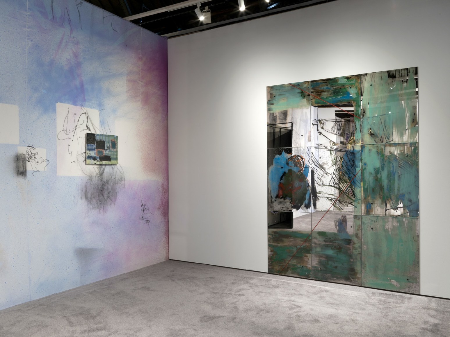 Installation view Nick Mauss