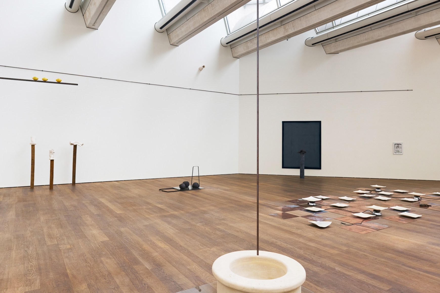 Installatation view: Katinka Bock - Smog / Tomorrow’s Sculpture, Mudam Luxembourg, 2018, Photo: Johannes Schwartz