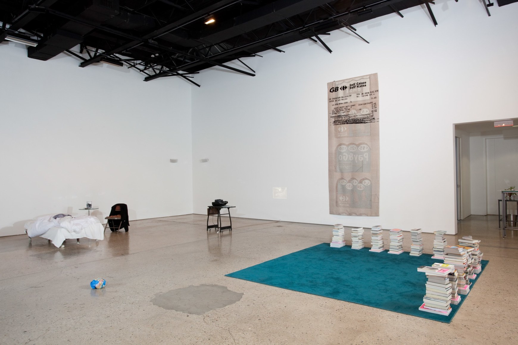 Installation view One Leading Away From Another