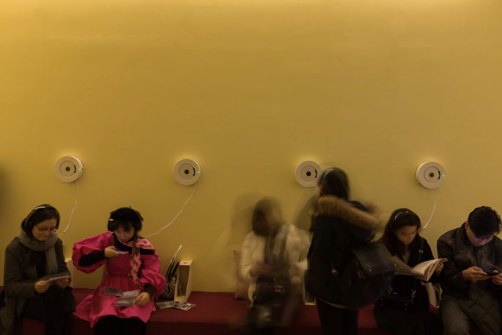 Installation view: Dan Graham: Greatest Hits, Red Brick Art Museum, Beijing, 2017