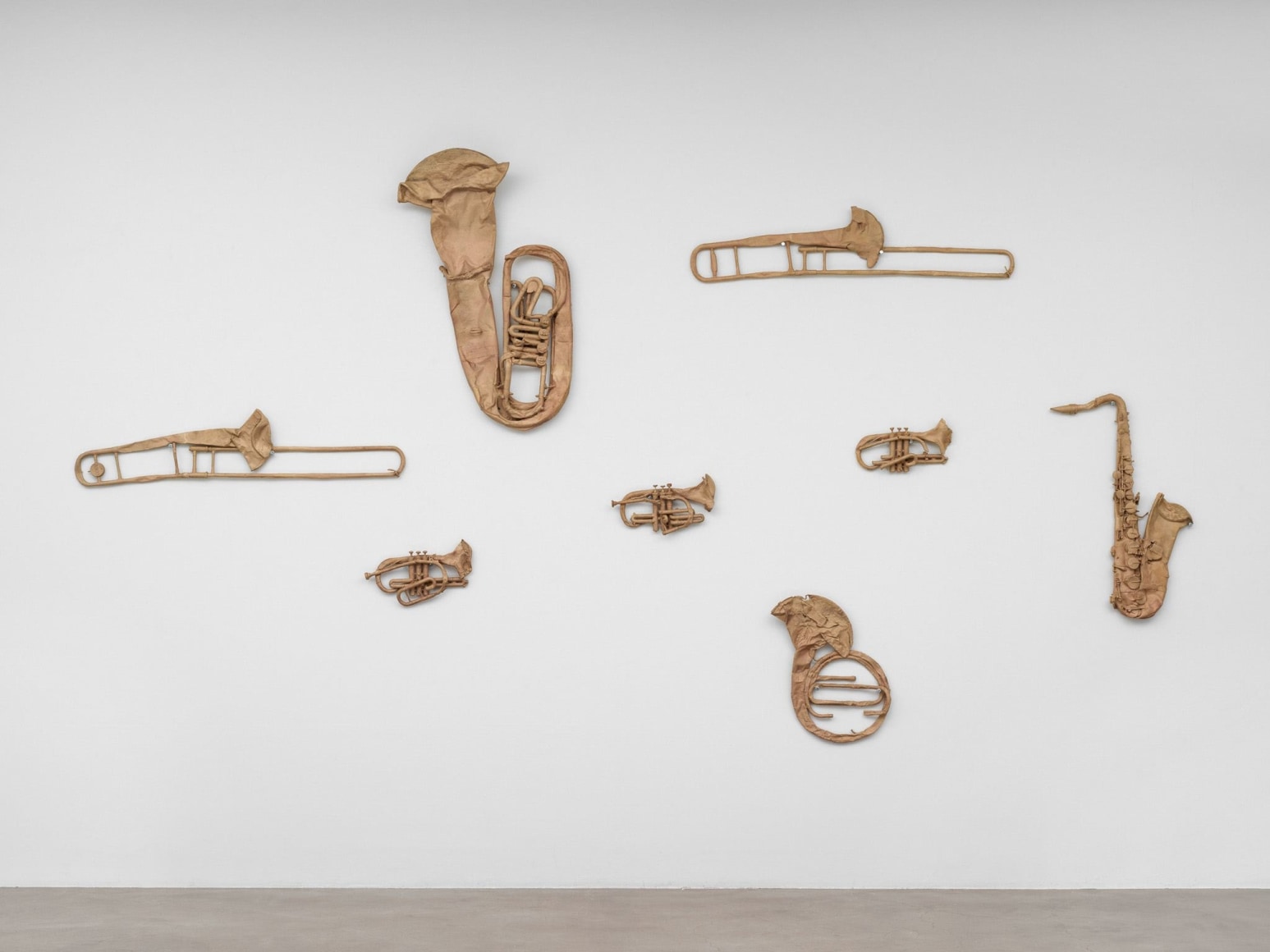 Valentin Carron, Teflon longways Wearily, 2013