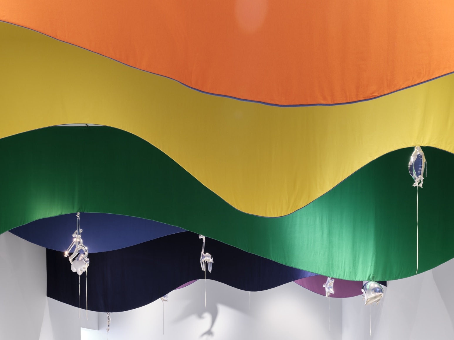 Installation view:&nbsp;Jeppe Hein, Expect a Miracle, 303 Gallery, New York, 2025, Photo: Justin Craun