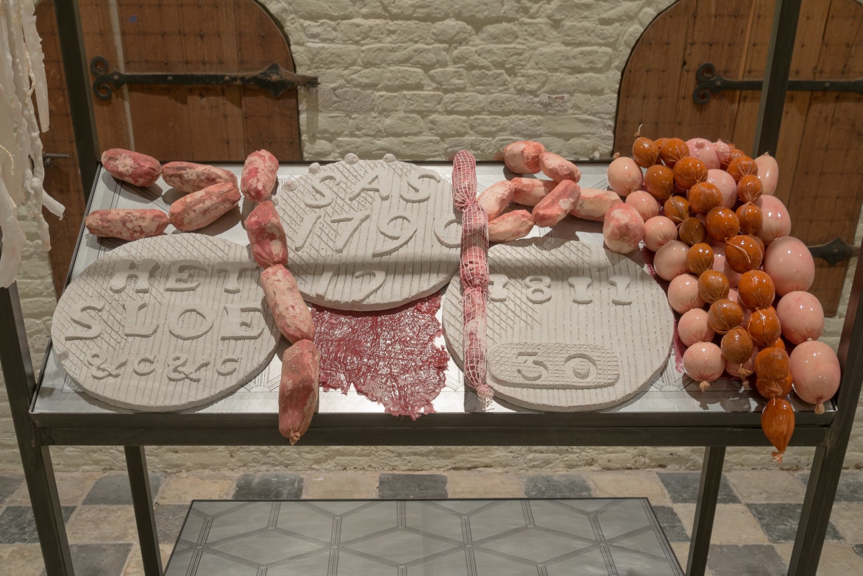 Marina Pinsky, Meat Stand II (1790-1811), 2017