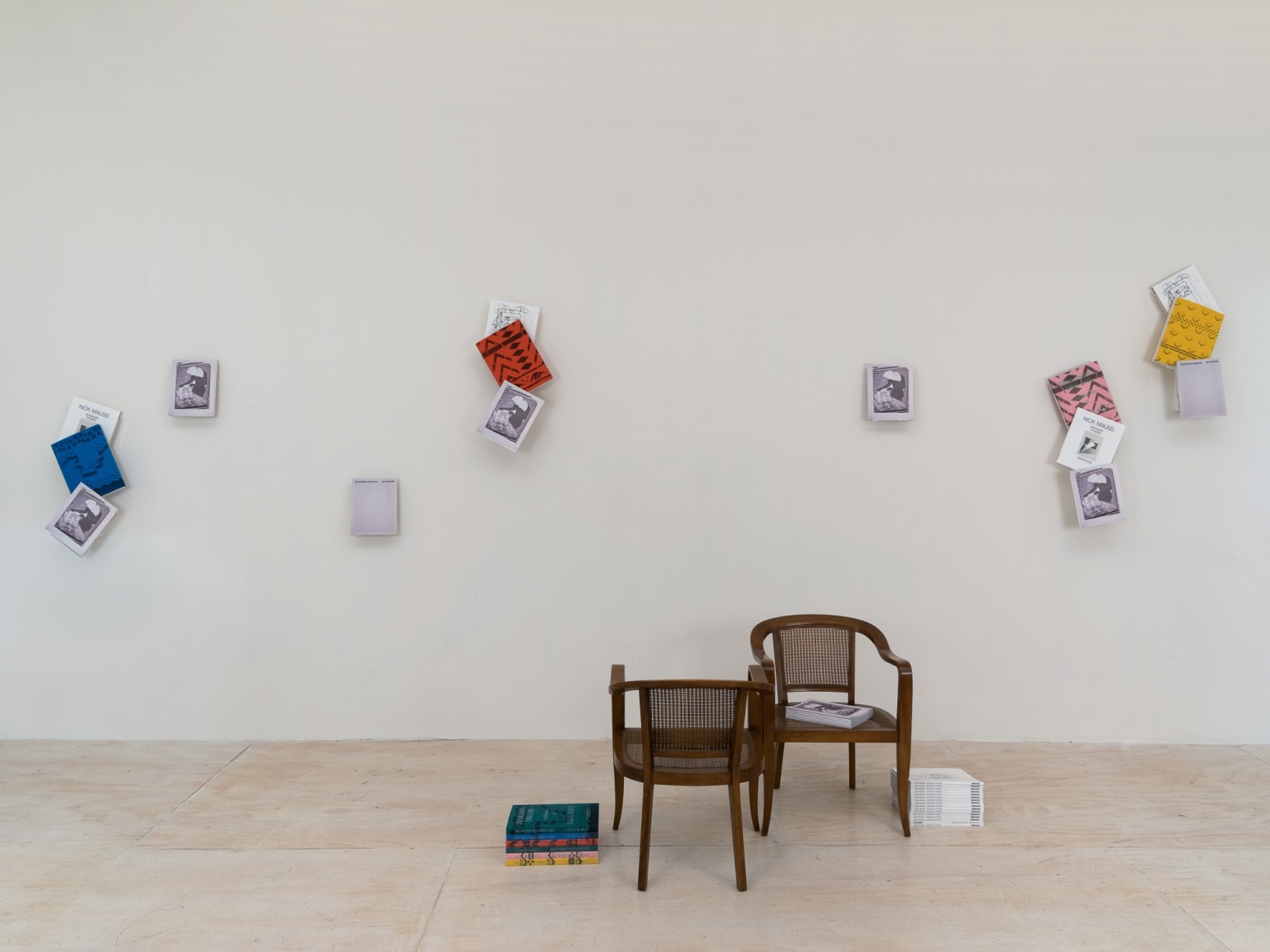 Nick Mauss, Installation view: Printed Matter's New York Art Book Fair, 303inPrint, Booth M01, 2017