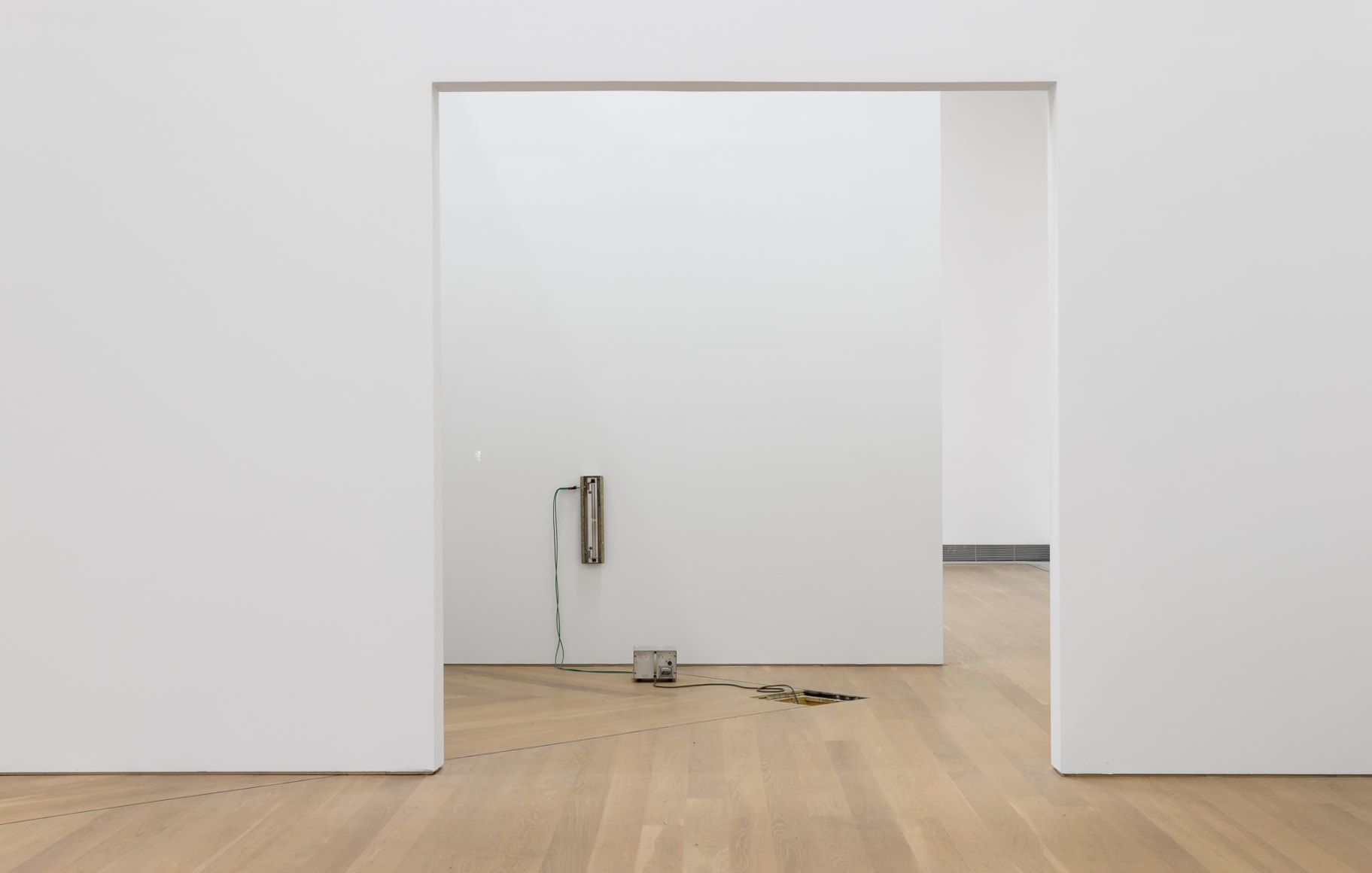 Nina Canell, Installation view: Mid-Sentence, Moderna Museet, Stockholm, 2014