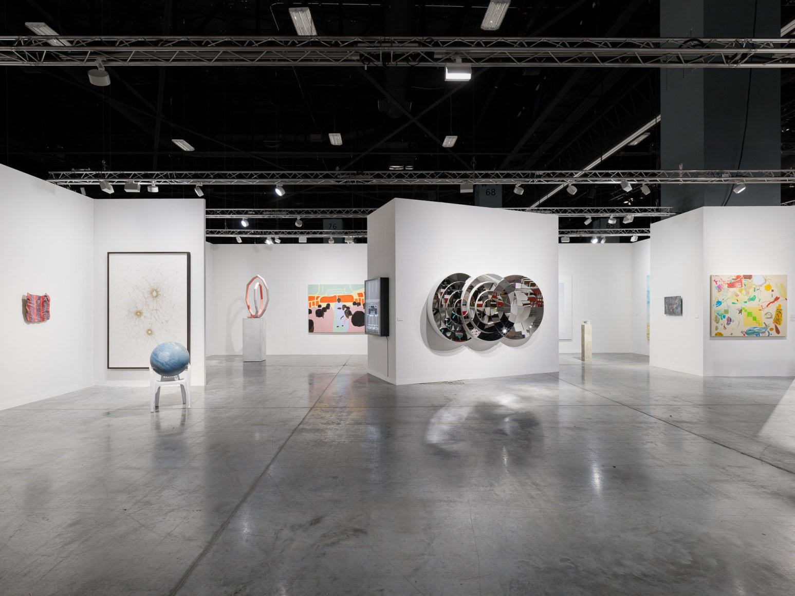 Installation view: Art Basel Miami Beach, 2023, Miami Beach Convention Center, 303 Gallery, Booth B38. Photo: Dan Bradica
