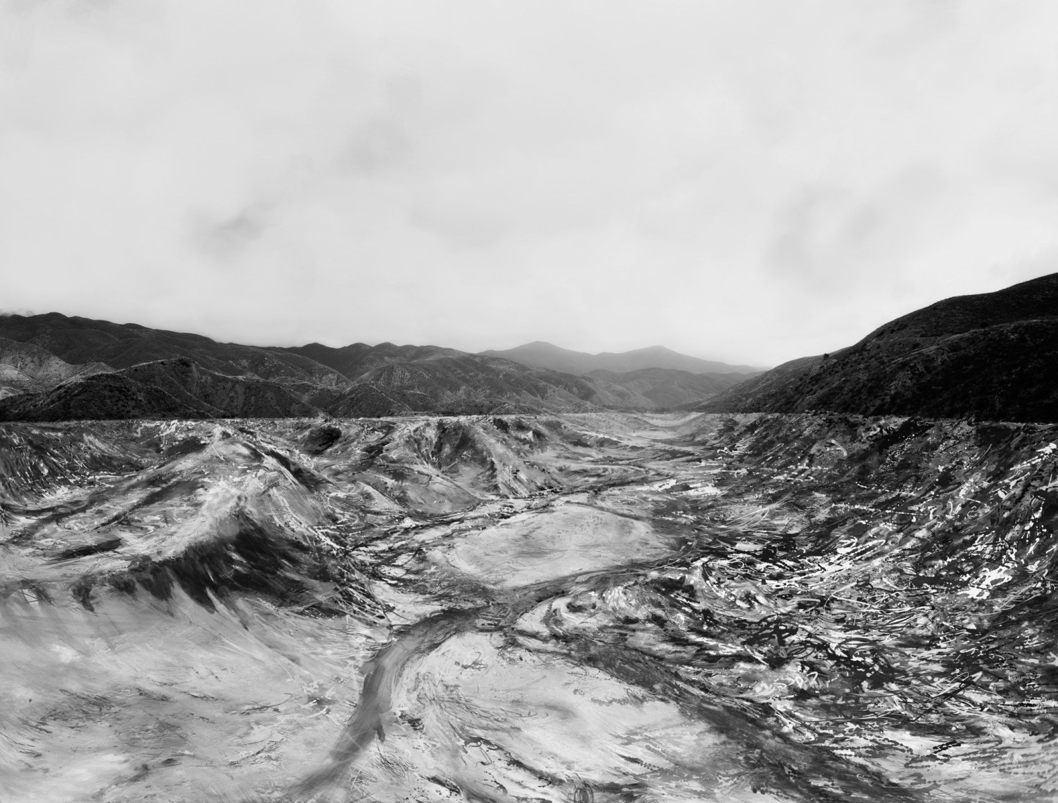 Florian Maier-Aichen, Untitled (St. Francis Dam), 2009