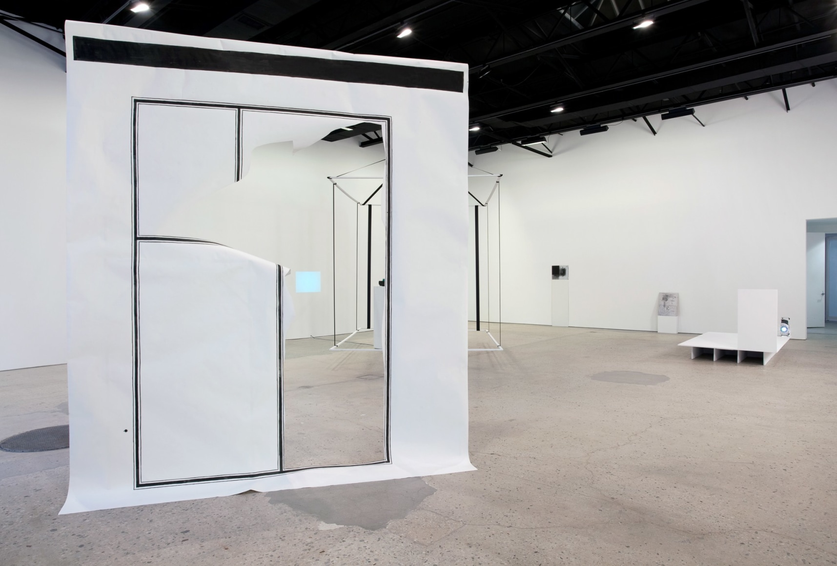 Nick Mauss, Installation at 303 Gallery, 2009​