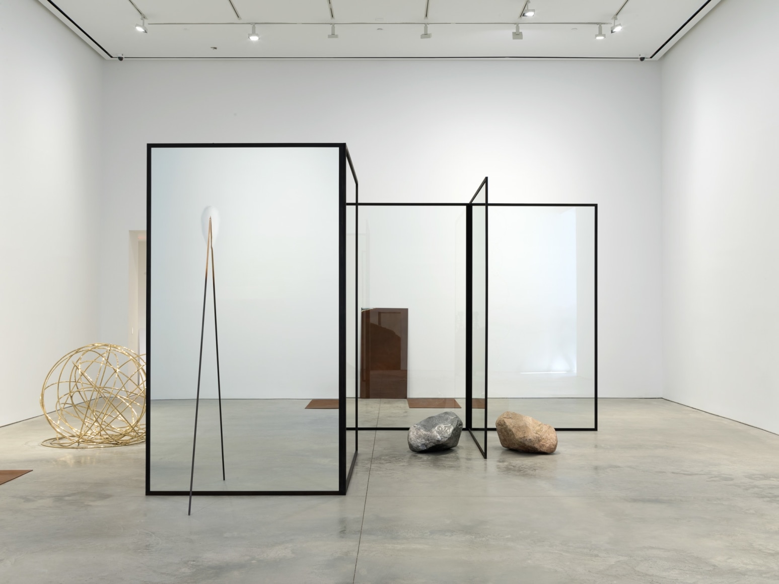 Alicja Kwade, Installation view: I Rise Again, Changed But The Same, 303 Gallery, 2016