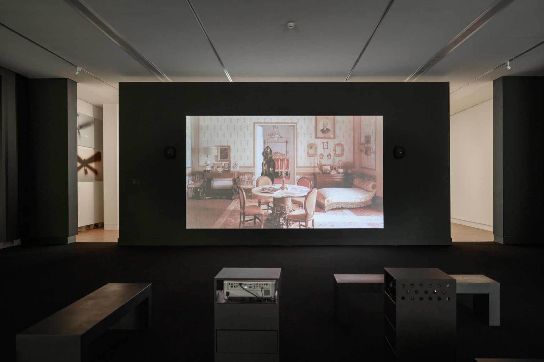 Installation view: Tala Madani, Death Fan, KM21, The Hague, Netherlands, photographer: Peter Cox