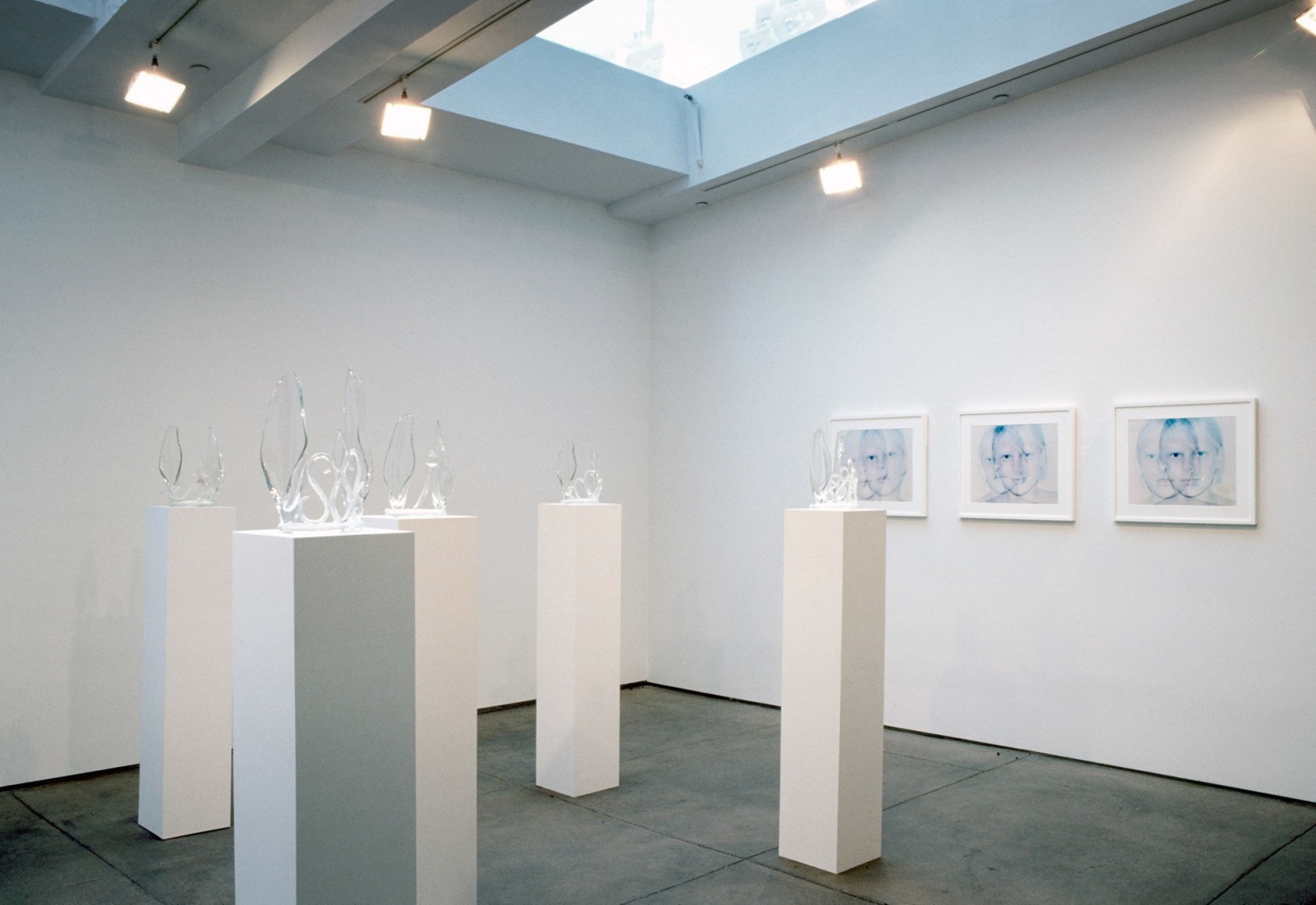 Kristin Oppenheim, Installation view: 303 Gallery, New York, 2000