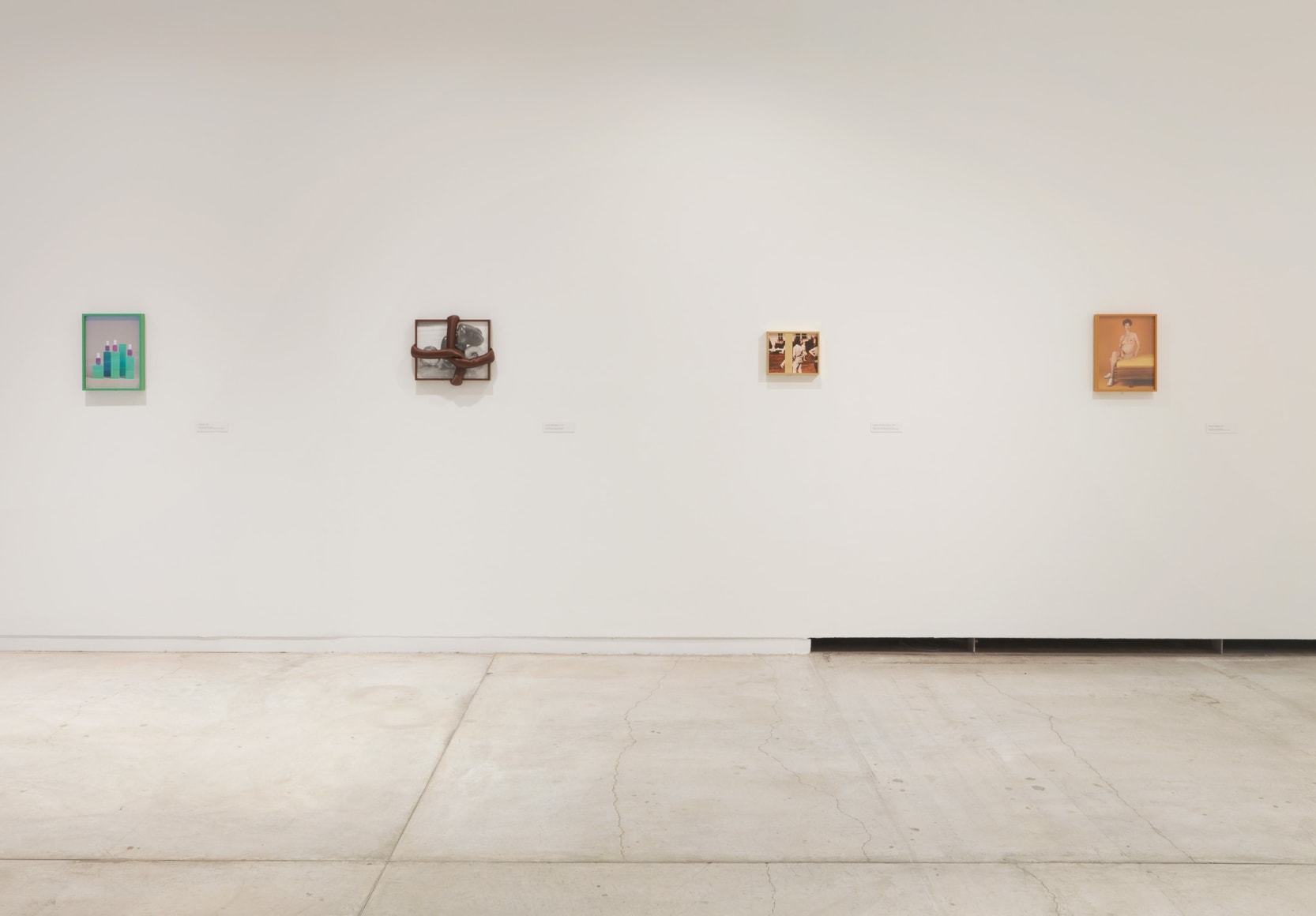 Installation view of Elad Lassry, exhibition at the Vancouver Art Gallery, June 24 to October 1, 2017