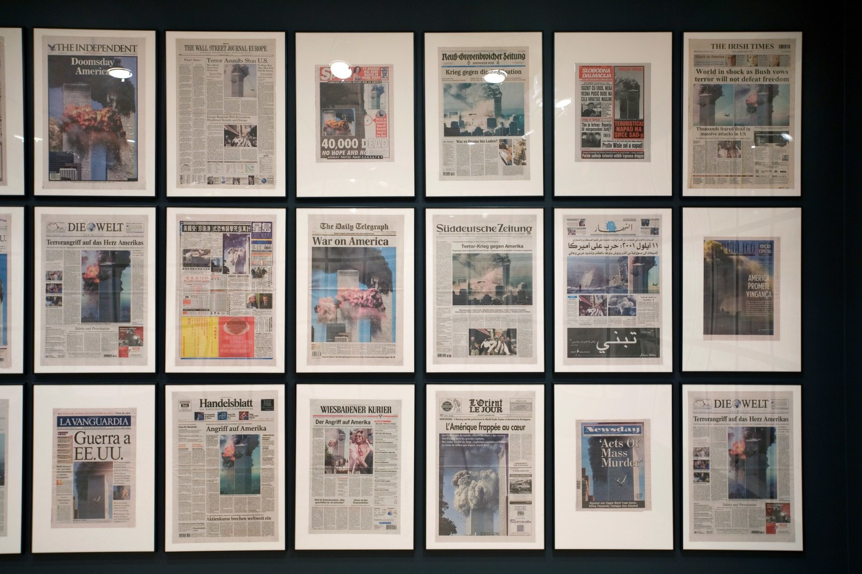 Hans-Peter Feldmann, 9/12 Front Page, ICP, 2008