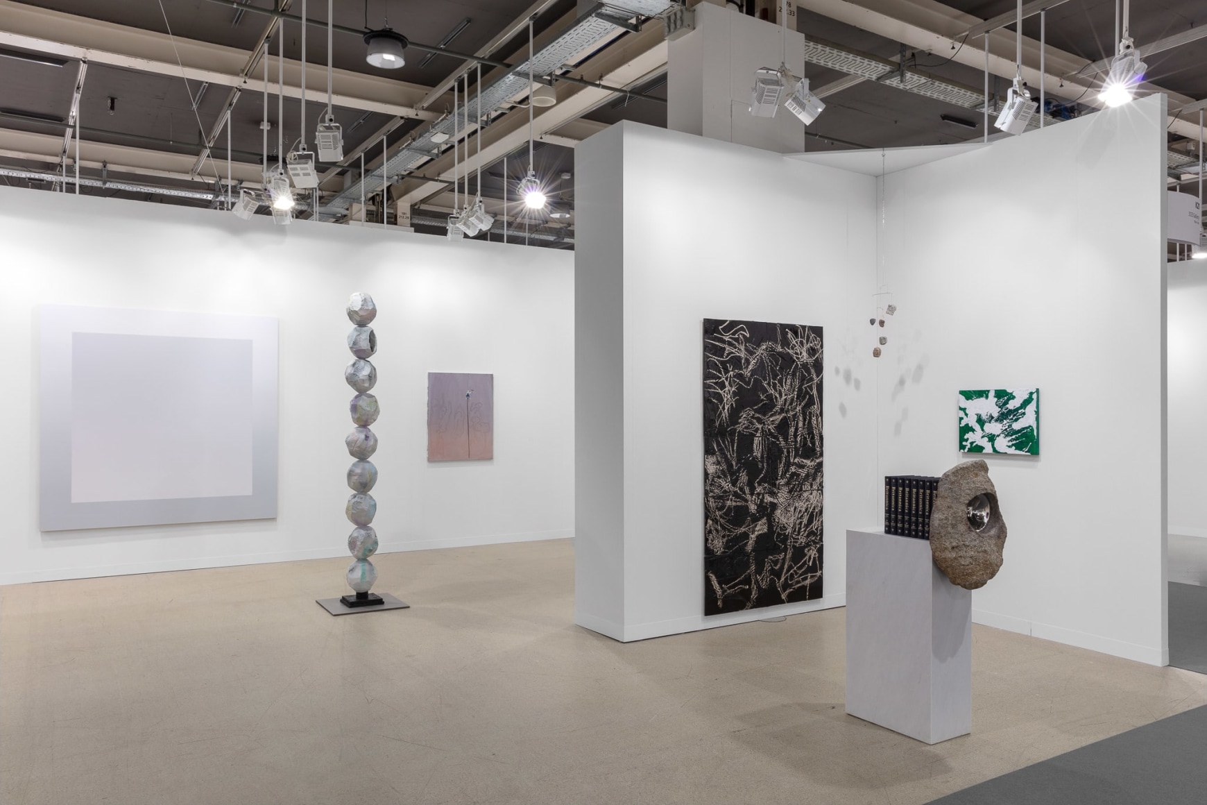 Installation view, Art Basel, 2024. 303 Gallery, Booth K21. Photo: Sebastiano Pellion di Persano