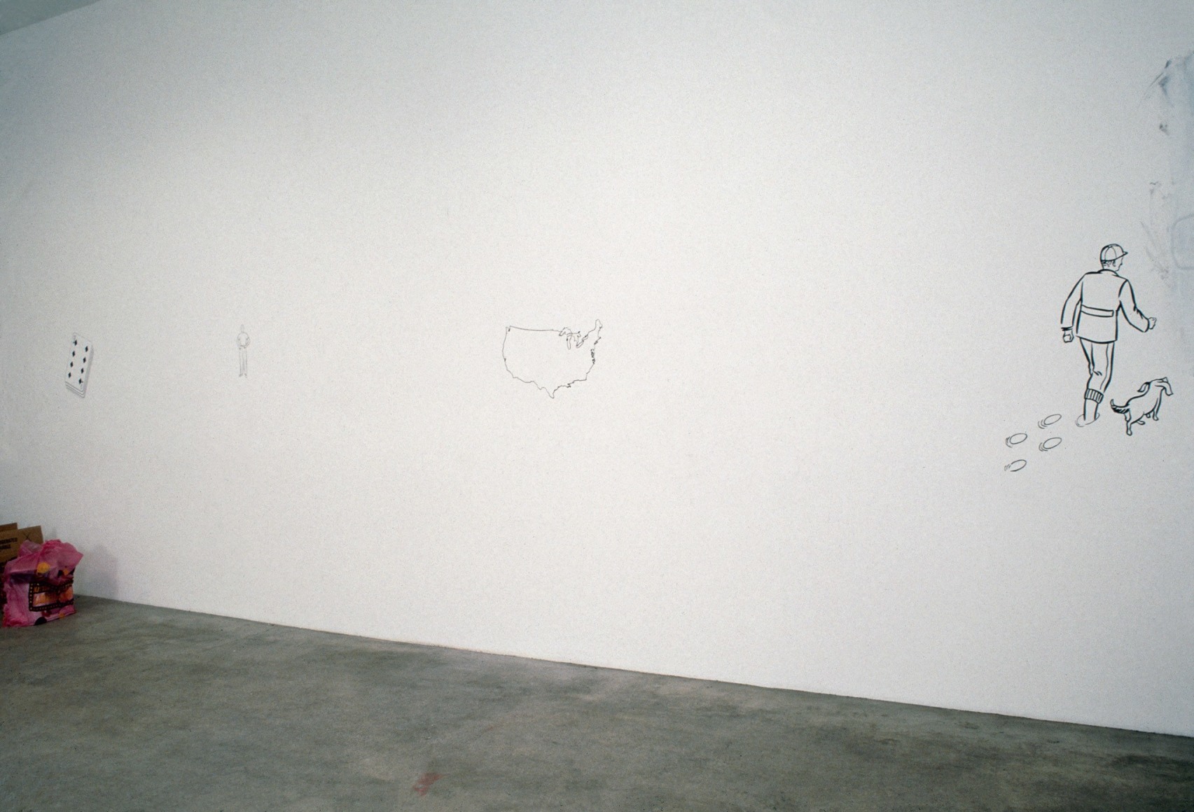 Installation view, One Leading To Another